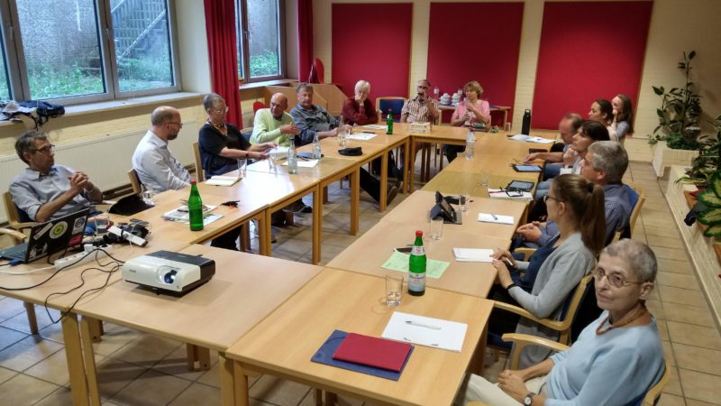 Fraktion der Grünen im Gespräch